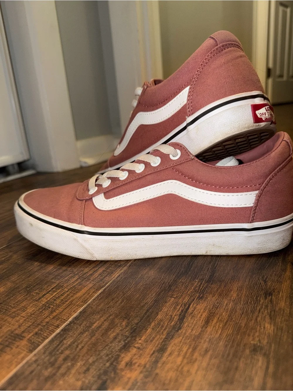 Vans Old Skool Sneakers - Dusty Rose and White